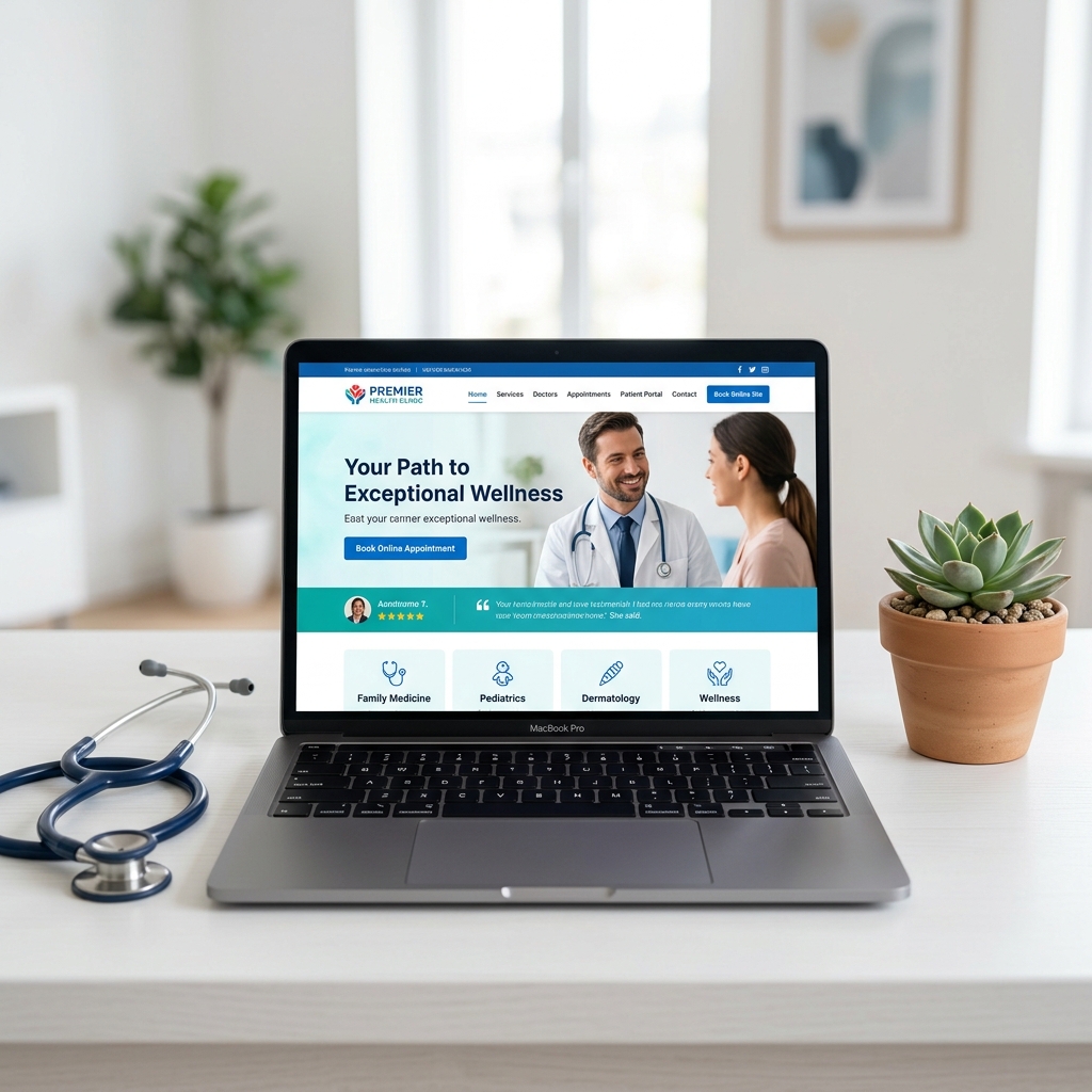 Medical Web Design for doctors and hospitals